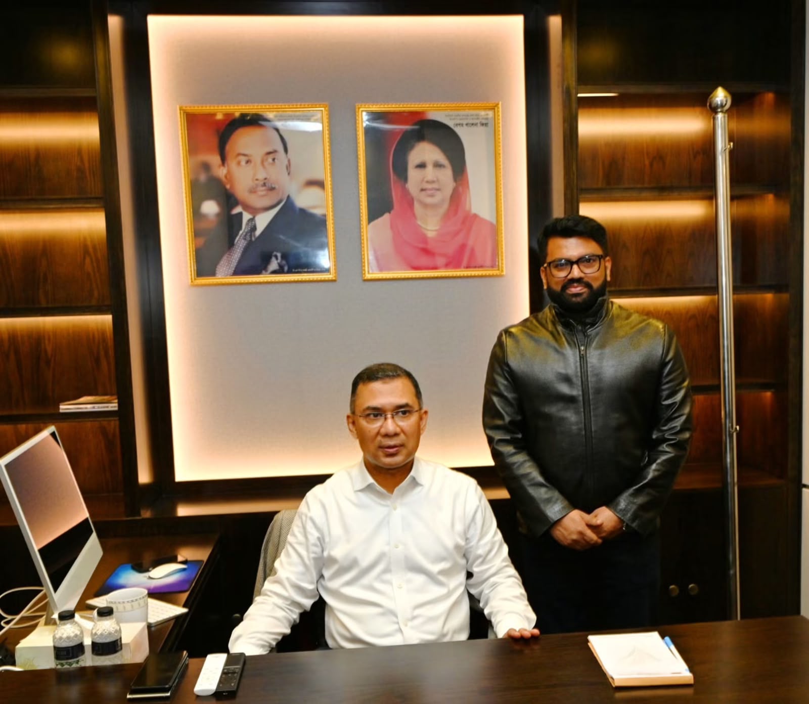 Sajjadul Miraj at his office